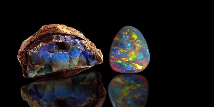 تصویر 1 از قیمت خرید سنگ اوپال + فروش ویژه